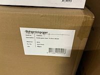 Partij bottle glass clear h14cm (672x) - afbeelding 6 van  6