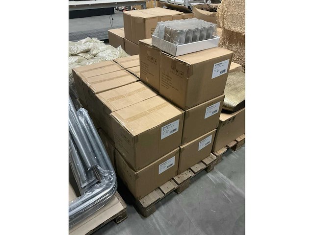 Partij bottle glass clear h14cm (864x) - afbeelding 1 van  2