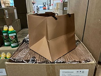 Partij bouquet bag brown 24x24x24cm (960x) - afbeelding 2 van  6