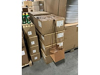 Partij bouquet bag brown 24x24x24cm (960x) - afbeelding 5 van  6