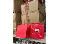 Partij bouquet bag red 24x24x24cm (360x) - afbeelding 2 van  4