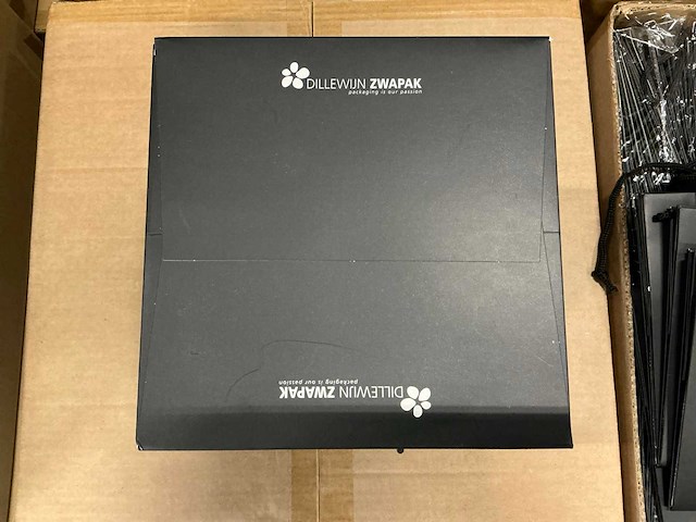 Partij bouquet bags black 20x20x20cm fsc mix 70% (1440x) - afbeelding 2 van  4