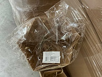 Partij bouquet bags kraft star 23/23x10/10x18cm (480x) - afbeelding 3 van  5