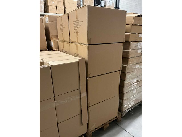 Partij bouquet bags kraft star 26/26x11/11x30cm (160x) - afbeelding 4 van  5