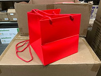 Partij bouquet bags red 20x20x20cm (1030x) - afbeelding 1 van  4