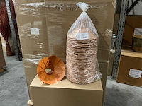 Partij bouquet cover kraft ø36cm orange (2700x) - afbeelding 1 van  6