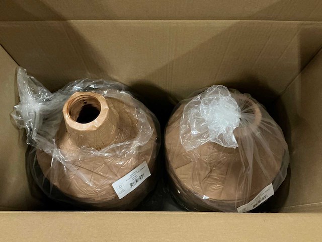 Partij bouquet cover kraft ø36cm orange (2700x) - afbeelding 6 van  6