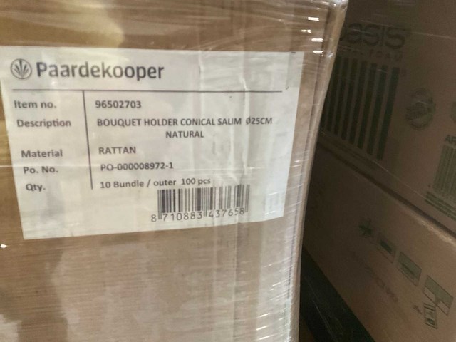 Partij bouquet houders - afbeelding 3 van  5