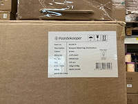 Partij bouquet ribbel bags 24x24x24cm brown (2400x) - afbeelding 6 van  6