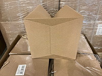 Partij bouquet ribbel bags 24x24x24cm kraft paper (2640x) - afbeelding 4 van  7