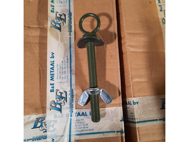 Partij bouten met vleugelmoer - afbeelding 4 van  6