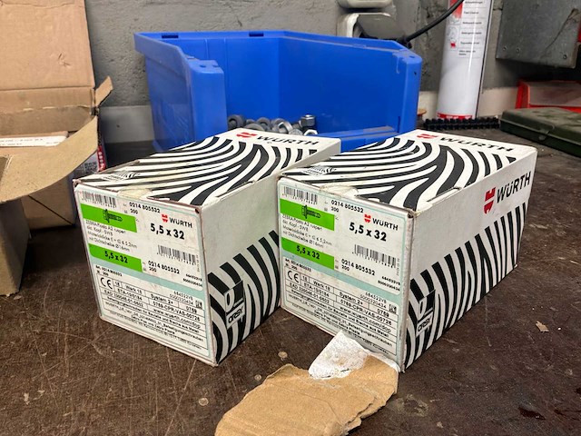 Partij bouten, moeren en ringen - afbeelding 5 van  11