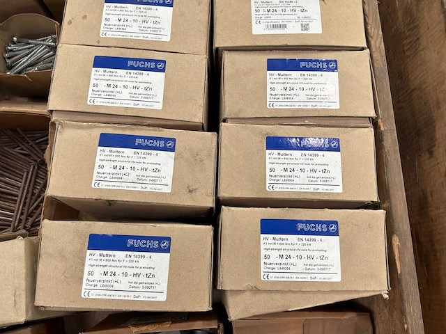 Partij bouten, moeren & ringen - afbeelding 5 van  16