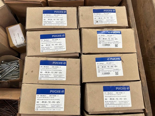 Partij bouten, moeren & ringen - afbeelding 6 van  16