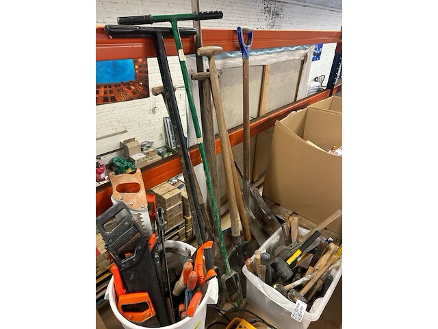 Partij bouwgereedschap en tuingereedschap - afbeelding 8 van  8