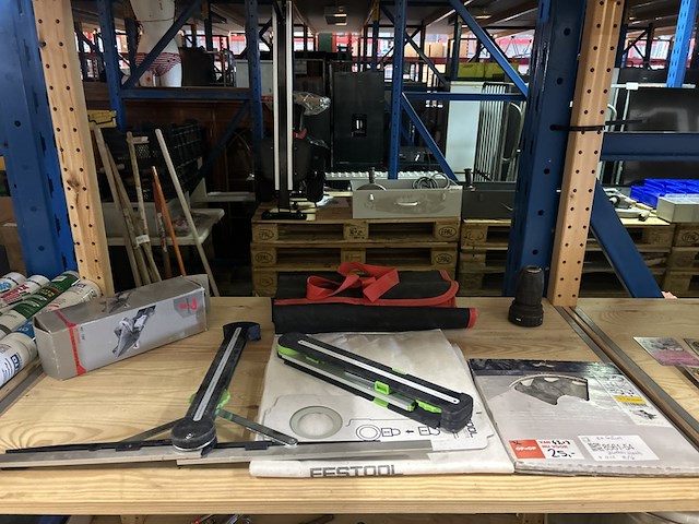 Partij bouwgereedschap toebehoren w.o. festool, 7industries - afbeelding 1 van  5