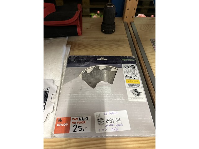 Partij bouwgereedschap toebehoren w.o. festool, 7industries - afbeelding 2 van  5