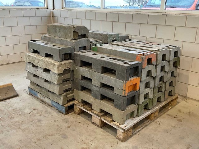 Partij bouwhek voeten - afbeelding 1 van  5