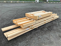 Partij bouwhout balken - afbeelding 1 van  10