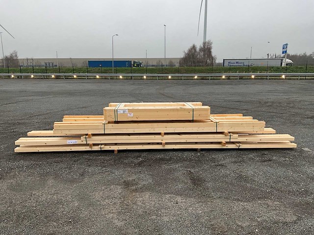 Partij bouwhout balken - afbeelding 3 van  10