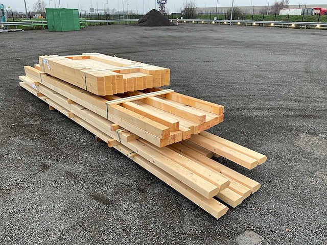 Partij bouwhout balken - afbeelding 4 van  10