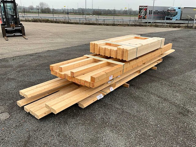 Partij bouwhout balken - afbeelding 6 van  10