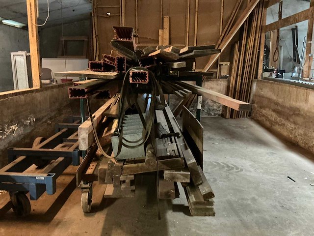 Partij bouwhout en kunstof profielen - afbeelding 2 van  6