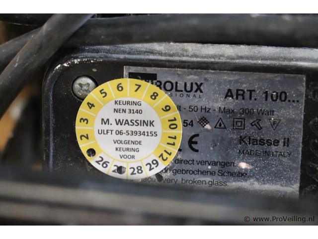 Partij bouwlampen o.a. eurolux art.100 en art.200 - afbeelding 7 van  7