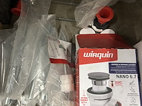 Partij bouwmarkt artikelen w.o. afvoerplug, hoekstopkraan w.o. raminex, wisa, wirquin - afbeelding 3 van  7