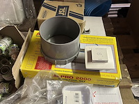 Partij bouwmarkt artikelen w.o. badkameraccessoires, persfittingen, w.o. uponor, honeywell, alpro - afbeelding 8 van  11