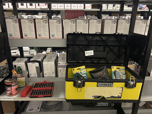 Partij bouwmarkt artikelen w.o. wolfcraft, stanley - afbeelding 1 van  7