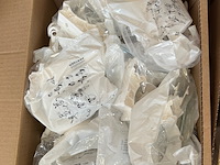 Partij bouwmarktartikelen w.o. diverse pvc buismateriaal buis delen/bochten - afbeelding 2 van  7