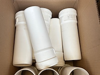 Partij bouwmarktartikelen w.o. diverse pvc buismateriaal buis delen/bochten - afbeelding 4 van  7