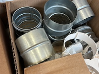 Partij bouwmarktartikelen w.o. diverse pvc buismateriaal buis delen/bochten - afbeelding 7 van  7