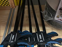Partij bouwmarktmaterialen w.o. snelspanlijmklemmen w.o. hbm, activa - afbeelding 3 van  8