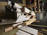 Partij bouwplanken en afwerkprofielen - afbeelding 10 van  13