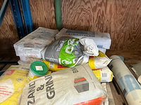 Partij bouwstoffen op pallet (3x) - afbeelding 3 van  5