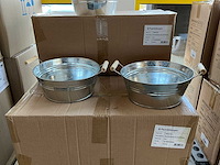 Partij bowl bordeaux zinc ø22xh9,5cm zinc (200x) - afbeelding 4 van  4