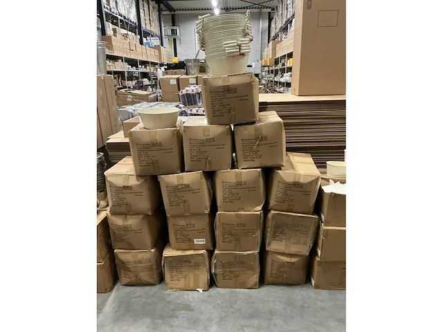 Partij bowl bordeaux zinc ø29xh11,5cm cream (500x) - afbeelding 5 van  6