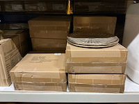 Partij bowl finn round d26cm gold/blue finish (111x) - afbeelding 2 van  3