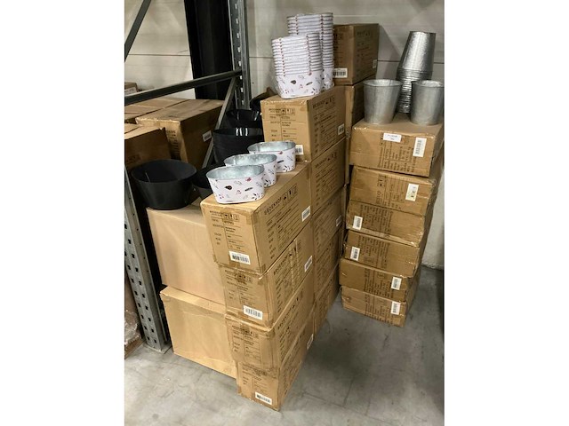 Partij bowl nature zinc 19,5x11xh9cm (930x) - afbeelding 2 van  3