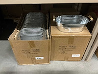 Partij bowl nice zinc shiny l28xw17xh9cm (120x) - afbeelding 2 van  3