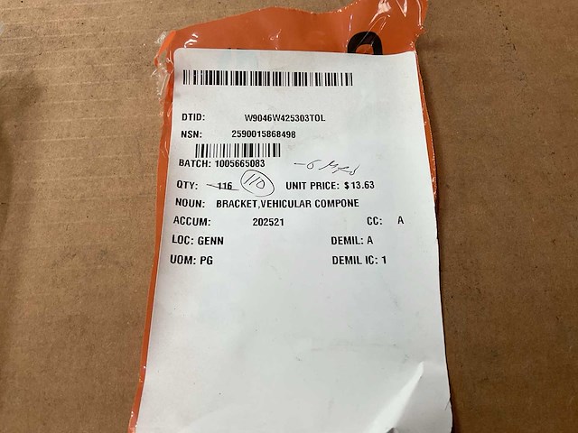 Partij bracket - afbeelding 6 van  7