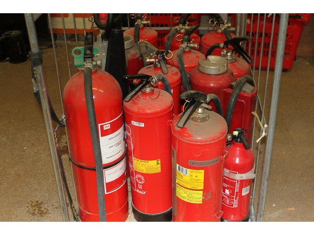 Partij brandblussers c.a. 13 stuks - afbeelding 2 van  7