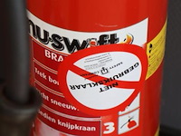Partij brandblussers, diverse soorten o.a. 6kg abc poeder & 9ltr schuim - afbeelding 5 van  7