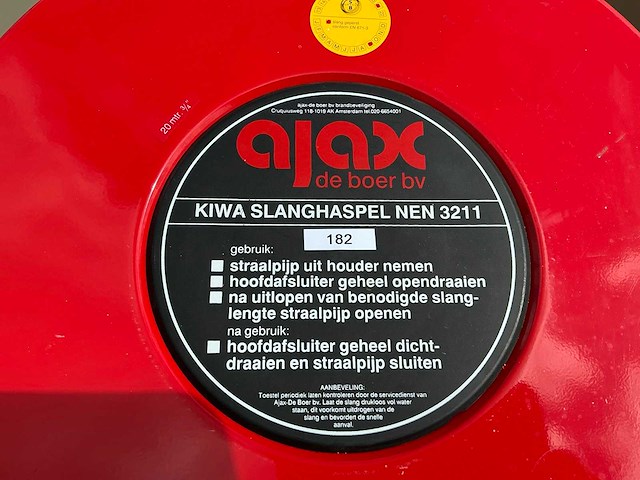 Partij brandslanghaspels - afbeelding 5 van  7