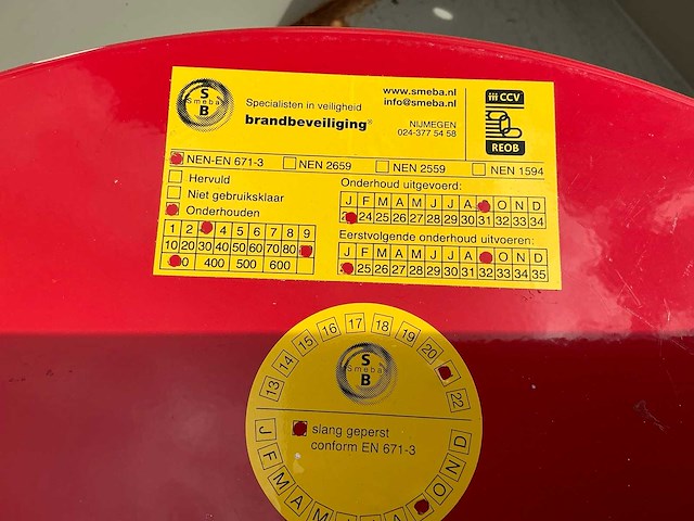 Partij brandslanghaspels - afbeelding 6 van  7
