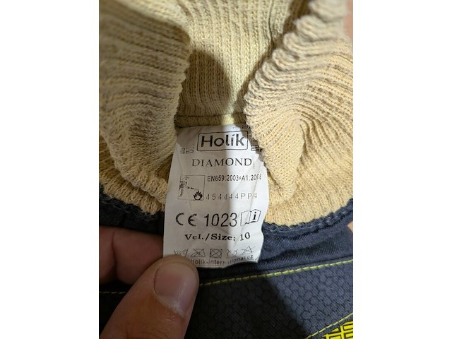Partij brandweerhandschoenen, holik, diamond - afbeelding 6 van  6