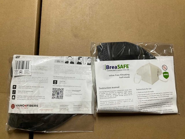 Partij breasafe stofmaskers - afbeelding 1 van  1
