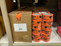 Partij breekbaar-fragile-oranje 66mtr x 50mm (144x) - afbeelding 1 van  3